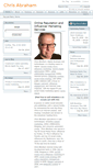 Mobile Screenshot of chrisabraham.com